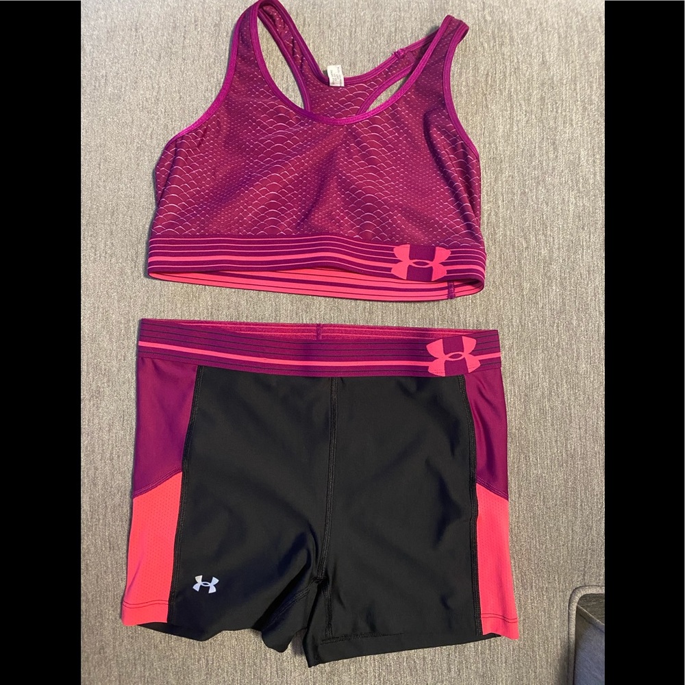 Under armour run/yoga set